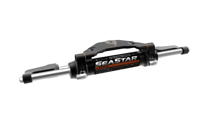 HC5345-3 – SEASTAR Boat Steering System Cylinder, Hydraulic Front Mount Outboard Cylinder Stainless Steel O-Ring Stra...